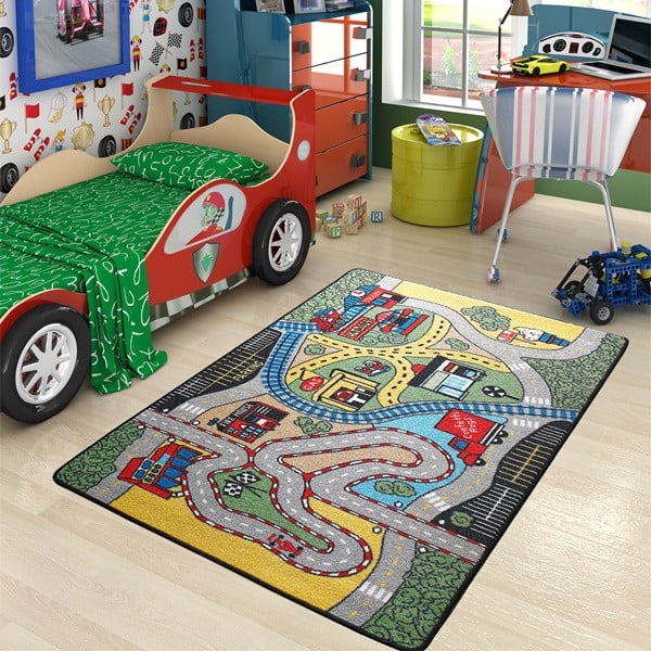 Bērnu paklājs Race, 100x150 cm