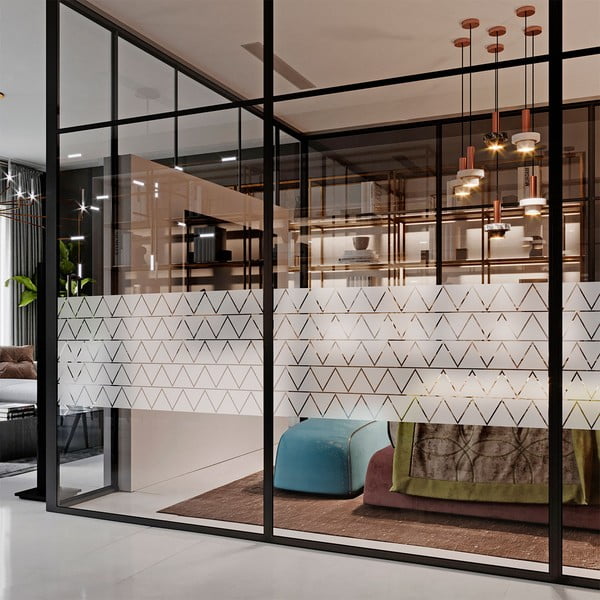 Logu uzlīmes (100 gab.) 10x10 cm Triangle – Ambiance-image-4