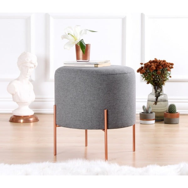 Pelēks pufs Copper – Artie-image-4