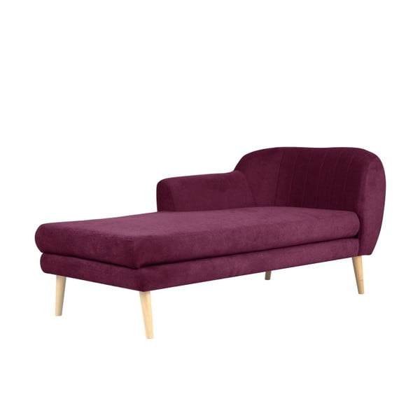 Mazzini Dīvāni Sardaigne violets atpūtas krēsls