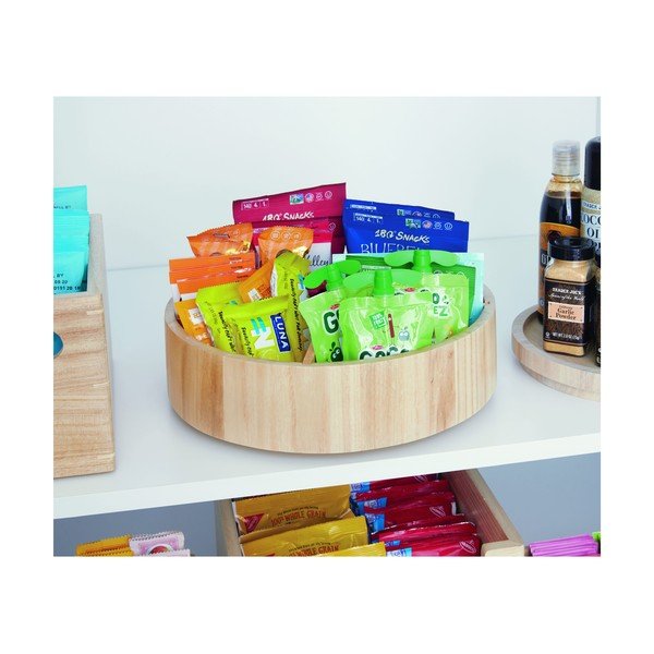 Koka grozāms garšvielu organizators Merry-go-round – iDesign/The Home Edit-image-1