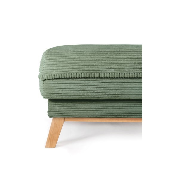 Gaiši zaļš velveta kāju soliņš Tori – Bonami Selection-image-3