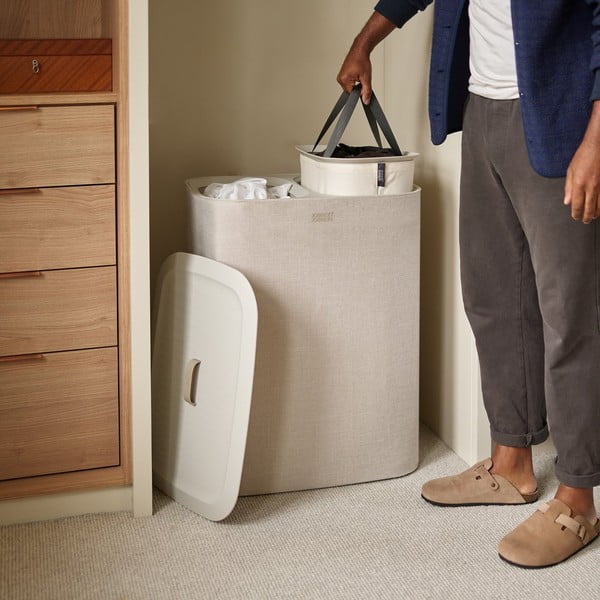 Tekstila veļas grozs 90 l Tota – Joseph Joseph-image-1