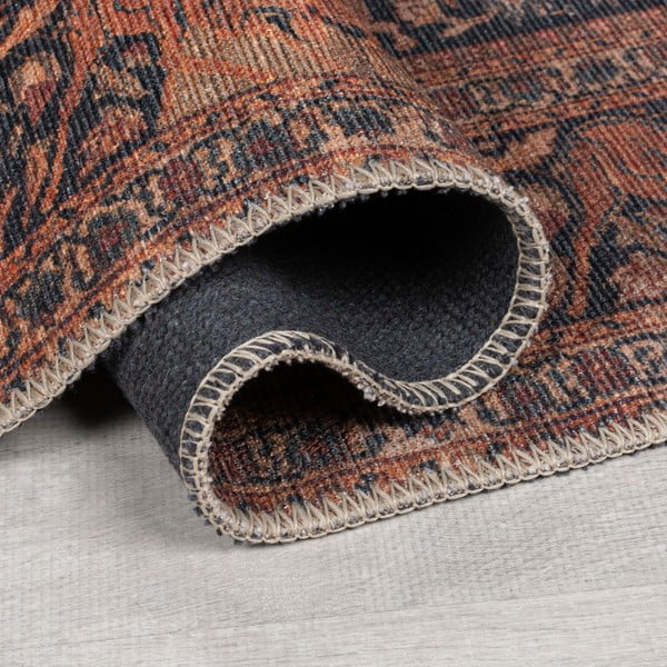 Bordo mazgājams celiņa paklājs 60x230 cm Nico Global – Flair Rugs-image-2