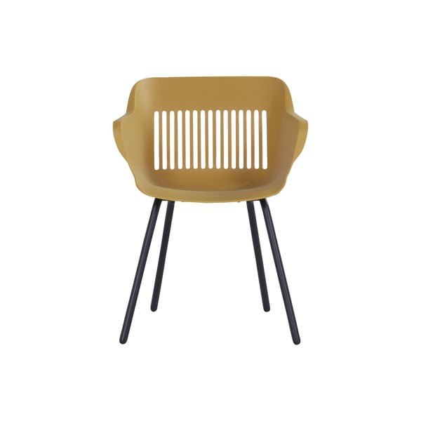 Okera dzelteni plastmasas dārza krēsli (2 gab.) Jill Rondo – Hartman-image-2