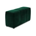 Zaļš samta roku balsts modulārajam dīvānam Rome Velvet – Cosmopolitan Design 