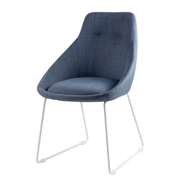 2 gaiši zilu ēdamistabas krēslu komplekts sømcasa Alba