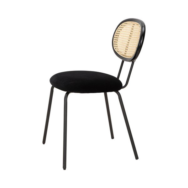 Melns ēdamistabas krēsls Mauro Ferretti Osaka-image-2