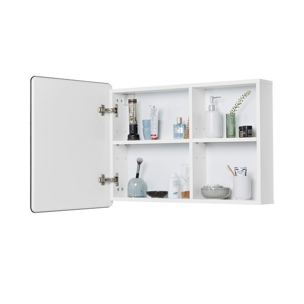 Balts piekarams/ar spoguli vannas istabas skapis 80x58 cm Color Bath – Tom Tailor-image-4