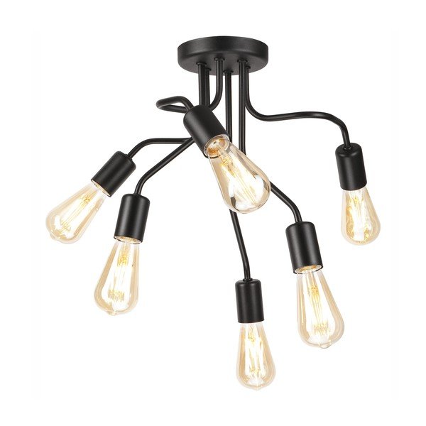 Melna griestu lampa – LAMKUR-image-3