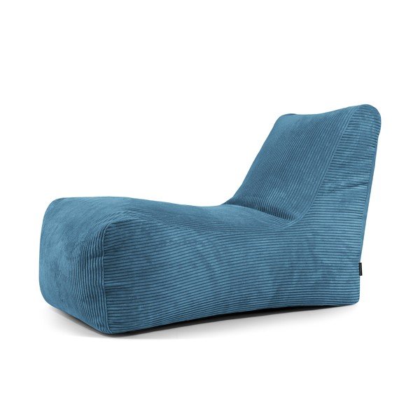 Zils velveta sēžammaiss Lounge – SLOWDOWN