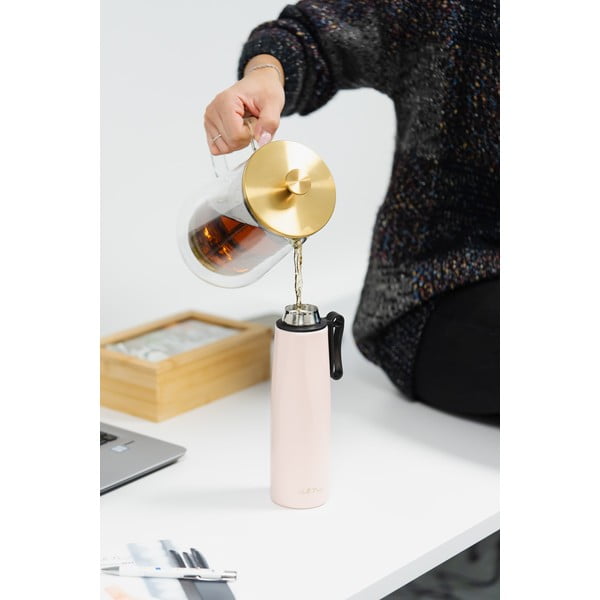 Rozā termoss 500 ml Fuori – Vialli Design-image-2