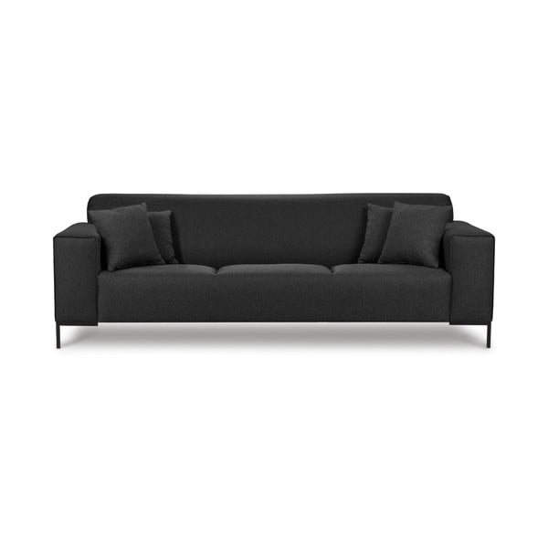 Tumši pelēks dīvāns Cosmopolitan Design Seville, 264 cm