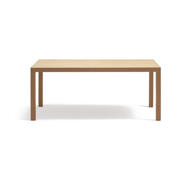 Ēdamgalds ar ozola masīvkoka galda virsmu 75x180 cm Alma – Teulat-image-2