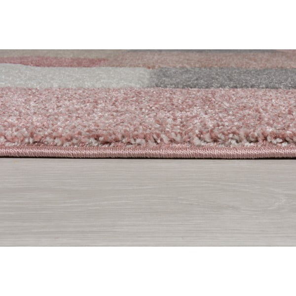 Rozā/pelēks paklājs 80x150 cm Cosmos – Flair Rugs-image-3