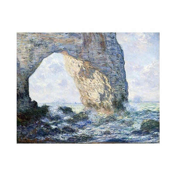 Klods Monē - Manneporte, 50x40 cm