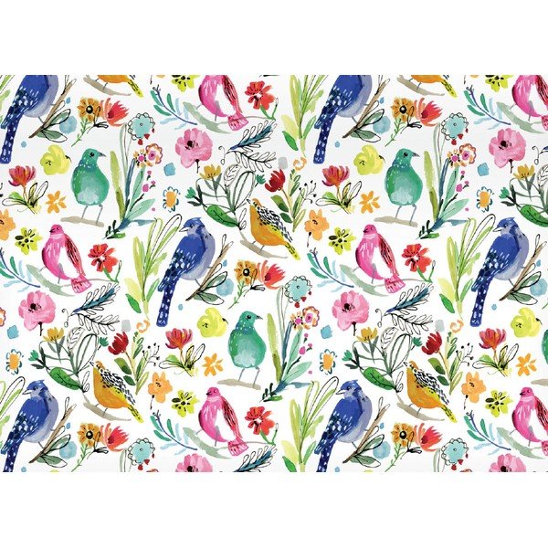 Dāvanu papīru komplekts (5 gab.) 69,5x48,5 cm Blue Bird Life – Roger la Borde-image-1