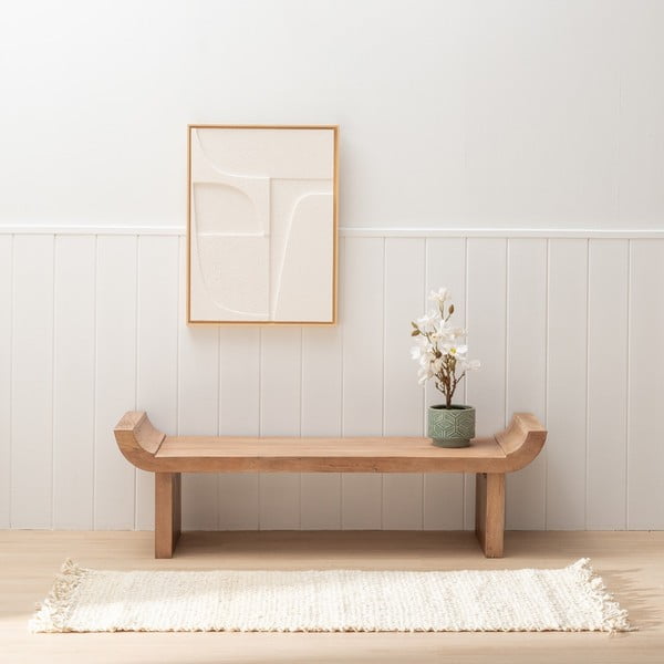 Krēmkrāsas džutas celiņa paklājs 70x170 cm Altea – Ixia-image-1