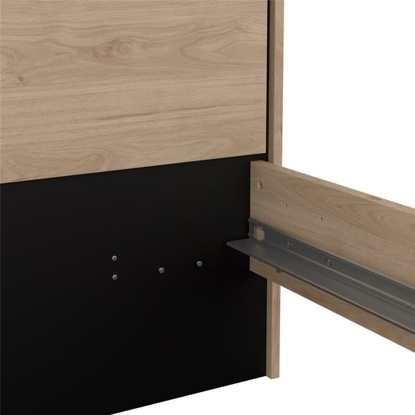 Dabīga toņa divvietīga gulta bez režģa 160x200 cm Ry – Tvilum-image-4