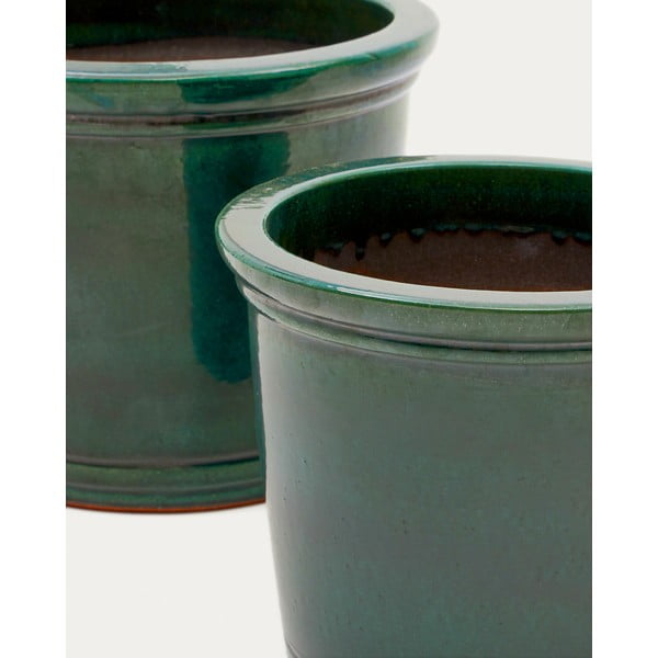 Terakotas puķu podi (2 gab.) ø 47 cm Presili – Kave Home-image-4