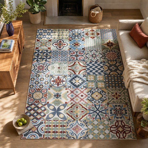 Paklājs Universal Azulejos, 120 x 170 cm-image-1