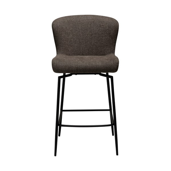 Brūns polsterēts bāra krēsls (sēdekļa augstums 67,5 cm) Glam – DAN-FORM Denmark-image-4