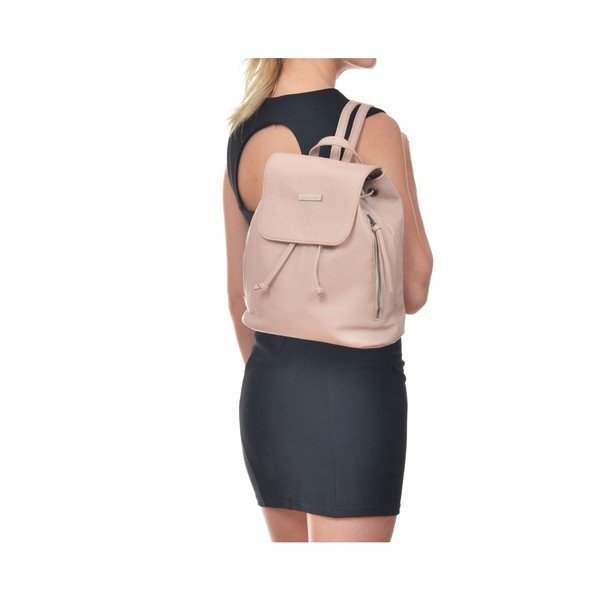 Pulverrozā ādas mugursoma Renata Corsi Elda-image-1