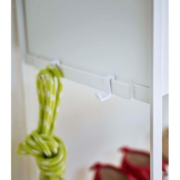 Balts metāla bērnu apavu plaukts 74,5x74,5x22 cm Tower – YAMAZAKI-image-2