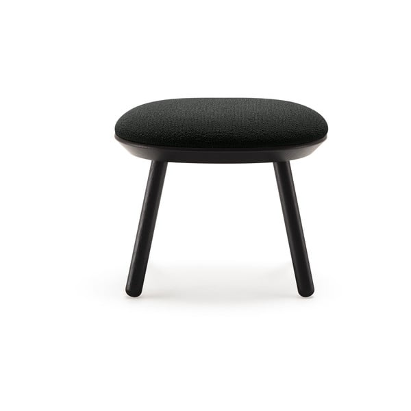 Melns vilnas kāju soliņš ar melnām kājām EMKO Naïve-image-2