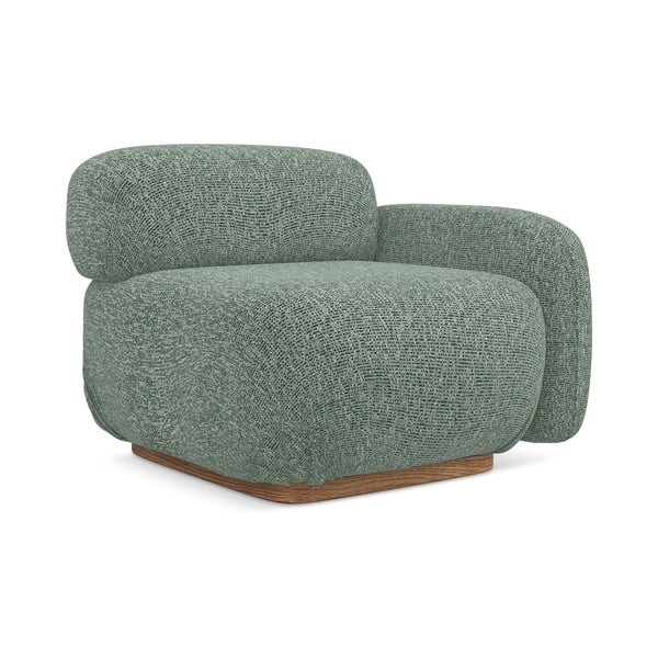 Gaiši zaļa modulārā dīvāna daļa (ar labo stūri) Ailani – Makamii-image-1