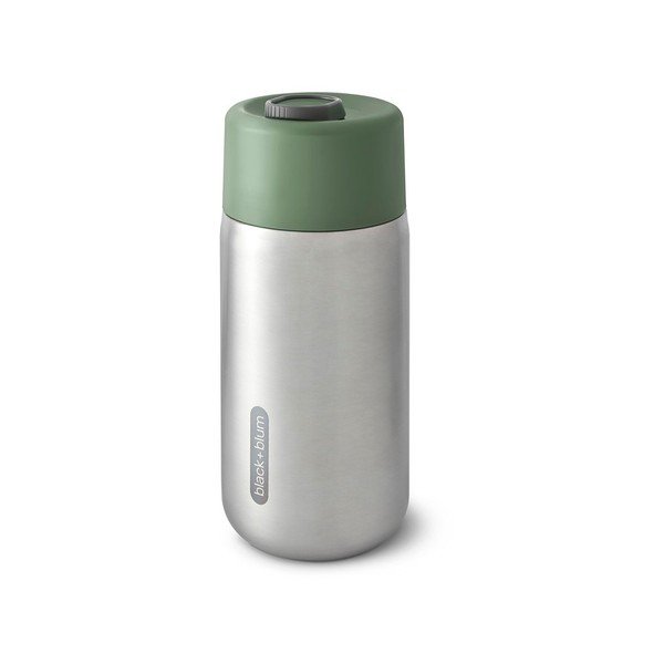 Sudraba krāsas nerūsējošā tērauda termokrūze 340 ml – Black + Blum