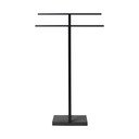 Melns metāla dvieļu turētājs Blomus, augstums 86 cm