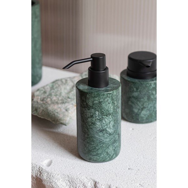 Tumši zaļš marmora ziepju dozators 200 ml Marble – Mette Ditmer Denmark-image-1