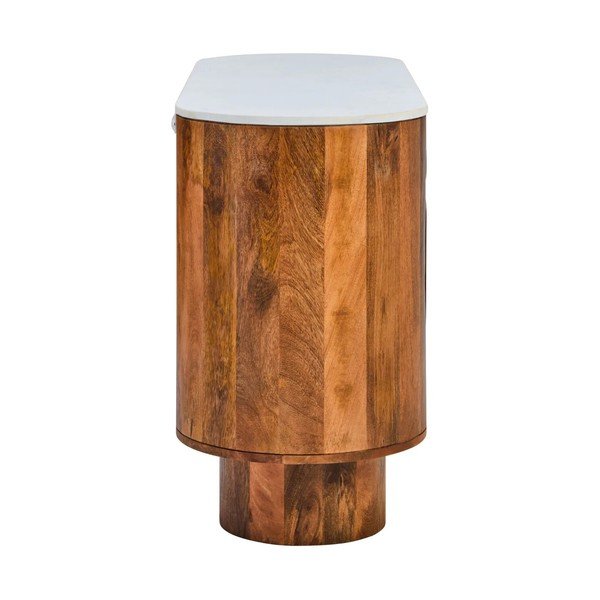 Dabīga toņa mango masīvkoka kumode 140x75x45 cm Torcino – Premier Housewares-image-2