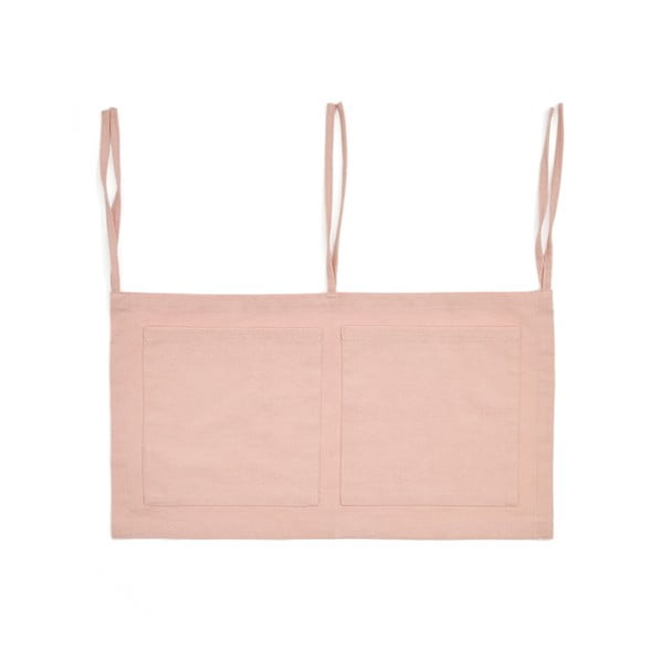 Rozā kokvilnas bērnu gultiņas kabata 45 cm Laily – Kave Home