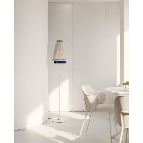 Stāvlampa ar tekstila abažūru (augstums 163 cm) Yuvia – Kave Home-image-1