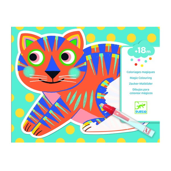 Krāsojamā grāmata Djeco Velká zvířátka-image-1