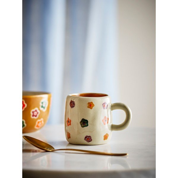 Bēša akmensmasas bērnu krūze 130 ml Addy – Bloomingville Mini-image-1