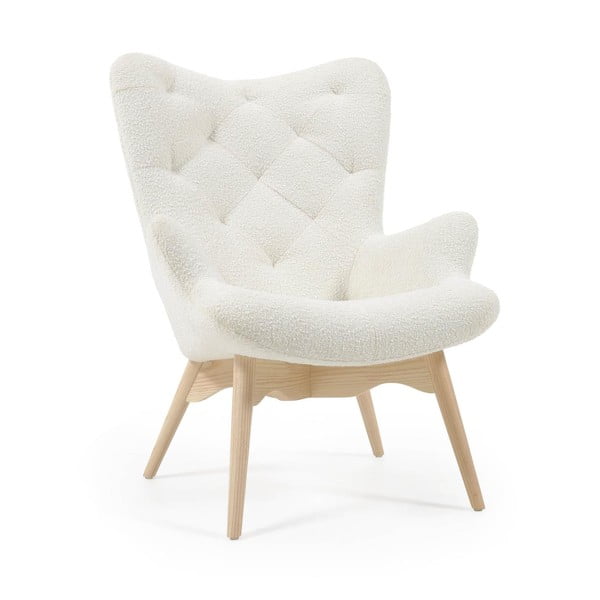 Balts krēsls Kody – Kave Home