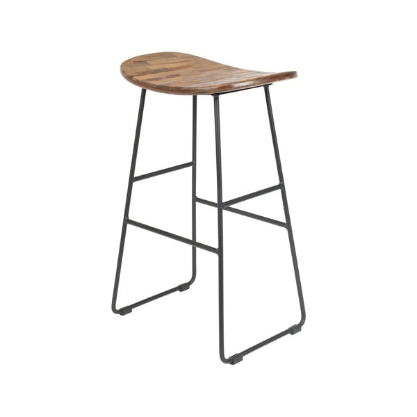 Dabīga toņa bāra taburete (2 gab.) (sēdekļa augstums 62 cm) Tangle – White Label-image-4