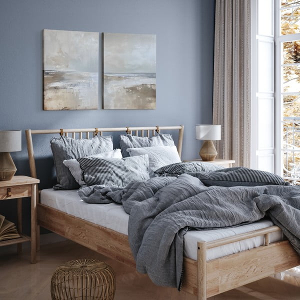 Gleznu komplekts ar roku apgleznotiem elementiem (2 gab.) 50x70 cm Breeze – Styler-image-1