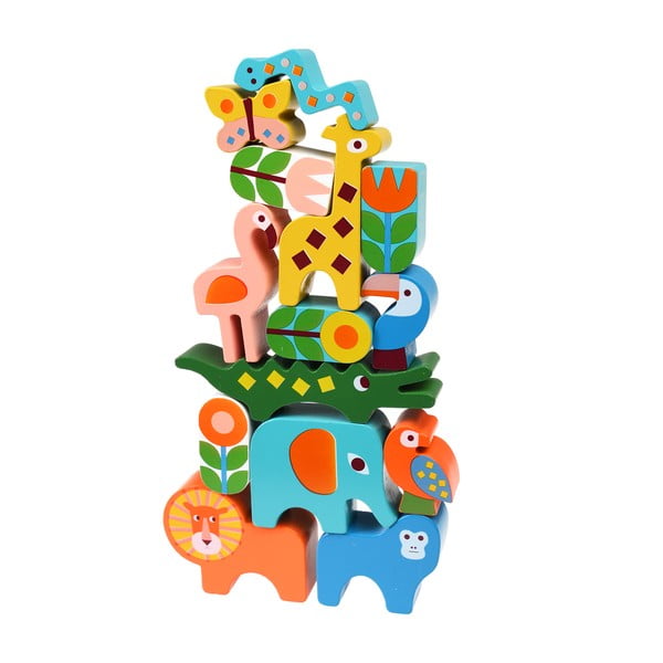 Koka riņķu piramīda Wild Wonders – Rex London-image-2