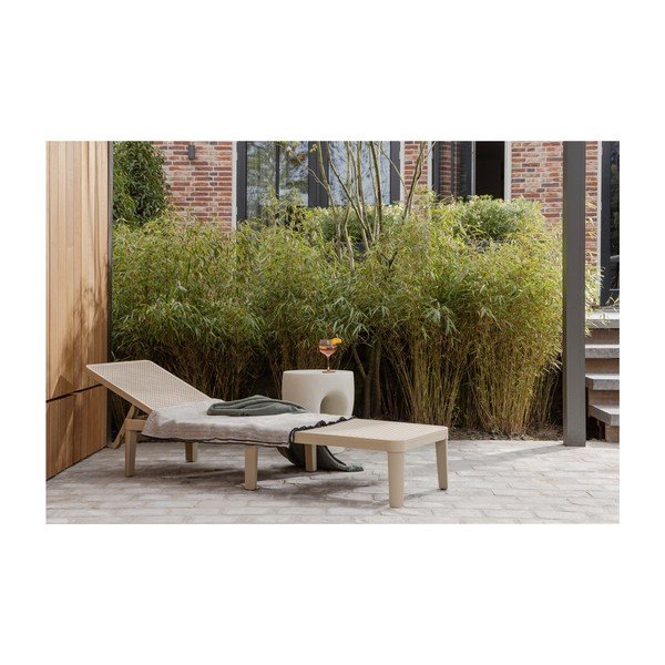 Plastmasas apaļš dārza galdiņš ø 40 cm Mica – WOOOD-image-3