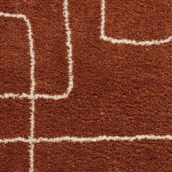 Terakotas sarkans paklājs Think Rugs Boho, 160 x 220 cm-image-3