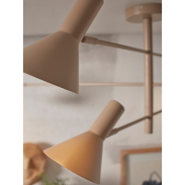 Brūna griestu lampa ar metāla abažūru ø 13,5 cm Izmir – it's about RoMi-image-4