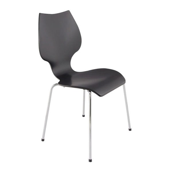 Melns ēdamistabas krēsls Kokoon Design Elipse