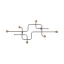 Pelēks metāla sienas pakaramais 60,5 cm Metro – PT LIVING