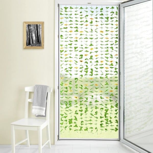 Dzeltens/zaļš aizkars durvīm 90x190 cm Sunflowers – Maximex-image-3
