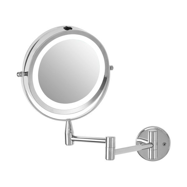Kosmētikas spogulis ar gaismu/palielināmais (ar 2x palielinājumu) 18x29 cm Cassini – Premier Housewares-image-4