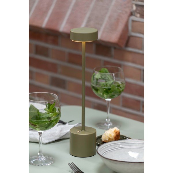 LED galda/pārvietojams āra gaismeklis ar USB ø 8 cm Ganar LED – Leitmotiv-image-1